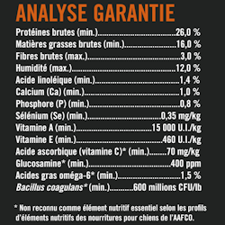 Analyse garantie