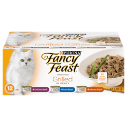 Fancy Feast® Grilled in Gravy Gourmet Cat Food Variety Pack