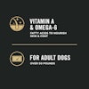 Vitamin A & omega-6, for adult dogs