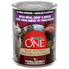 Purina ONE Véritable Instinct Moulue Classique avec Vrai Boeuf et Vrai Bison Nourriture pour Chiens