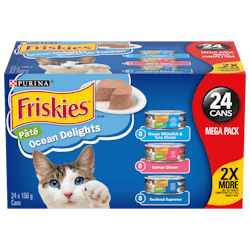 Friskiesᴹᴰ Emballage Assorti Délices de l'Océan Nourriture pour Chats