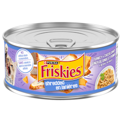 Friskies® Shredded Turkey & Cheese Dinner Cat Food in Gravy Wet Cat Food