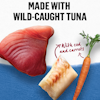 Made with wild caught tuna