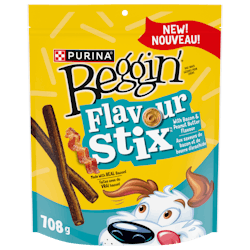 Beggin’ᴹᴰ Flavour Stix🅪 Aux saveurs de bacon et de beurre d’arachide gâteries pour Chiens