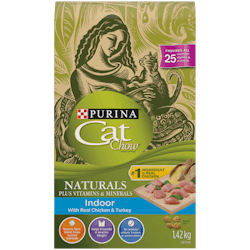 Cat Chow® Naturals Indoor with Real Chicken & Turkey Dry Cat Food