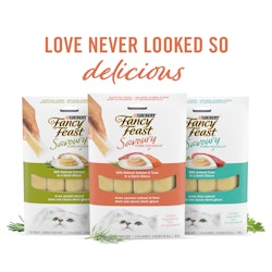 Love never look so delicious - family shot of savoury purees