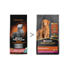 Purina Pro Plan Adulte Complete Essentials Bouchées à la Viande Formule Agneau et Riz Nourriture Sèche pour Chiens