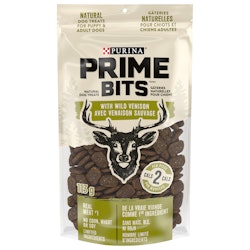 purina prime bits Natural Dog Treats with Wild Venison 