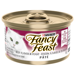 Fancy Feastᴹᴰ Pâte Festin à Saveur de Boeuf Nourriture pour Chat Gourmet