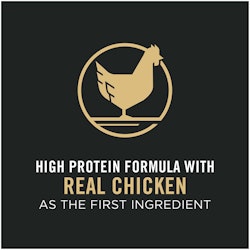 Real chicken as the first ingredient