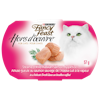 Fancy Feastᴹᴰ Hors d'Oeuvreᴹᴰ Amuse-Gueule au Saumon Sauvage de l'Alaska Cuit à la Vapeur pour Chats