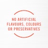 No artificial flavours, colours or preservatives