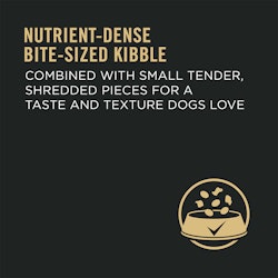 Nutrient-dense bite-sized kibble