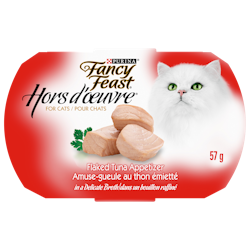 Fancy Feastᴹᴰ Hors d'Oeuvreᴹᴰ Amuse-Gueule au Thon Émietté pour Chats