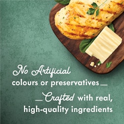 No artificial colours or preservatives - real quality ingredients