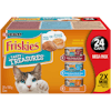 Friskiesᴹᴰ Tasty Treasuresᴹᴰ Emballage Assorti avec Foie ou Saveur de Pétoncle Nourriture pour Chats