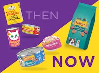 friskies products floating around then and now text