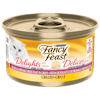 Fancy Feast Délices au Cheddar Grillés Festin de Poulet et de Fromage Cheddar en Sauce Nourriture pour Chats