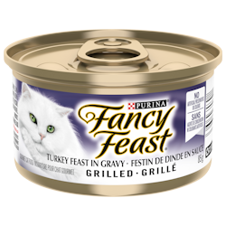 Fancy Feast® Grilled Turkey Feast in Gravy Gourmet Cat Food