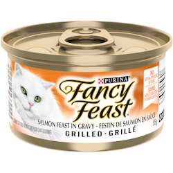 Fancy Feast® Grilled Salmon Feast in Gravy Wet Cat Food