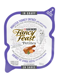 Fancy Feast Petites Roasted Turkey Entrée with Sweet Potato in Gravy Wet Cat Food