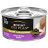 Pro Plan® FOCUS® Adult Weight Management Turkey & Rice Entrée Ground Wet Cat Food