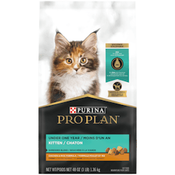 Pro Planᴹᴰ Développement Chaton Bouchées À La Viande Formule Poulet et riz