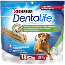 Dentalifeᴹᴰ Grandes Gâteries pour Chiens pour les Soins Buccodentaires Quotidiens