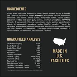 Ingredients & Guaranteed Analysis