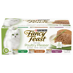 Fancy Feastᴹᴰ Assortiment Festin de Volaille Nourriture pour Chats