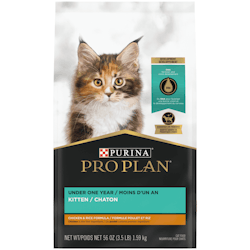 Pro Planᴹᴰ Chaton Formule Poulet et Riz Nourriture Sèche pour Chats