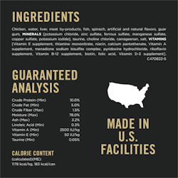 Ingredients & Guaranteed Analysis