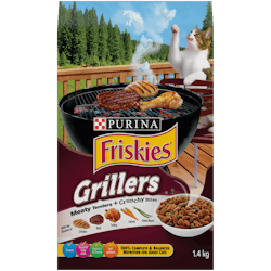 Friskiesᴹᴰ Grillades Tendres et Croquantes Nourriture pour Chats