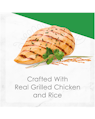 Crafted with real grilled chicken and rice