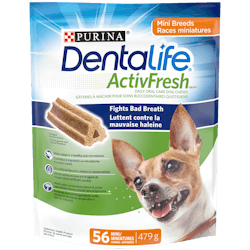 DentaLifeᴹᴰ ActivFresh Miniatures Gâteries à Mâcher pour Soins Buccodentaires Quotidiens