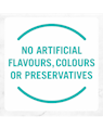 No artificial colours or preservatives