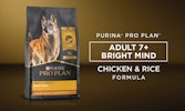 purina pro plan adult 7 plus bright mind chicken and rice dog formula 