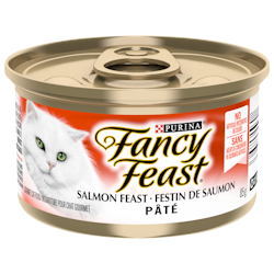 Fancy Feastᴹᴰ Pâté Festin de Saumon Nourriture pour Chats Gourmet