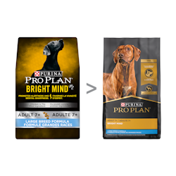 Purina Pro Plan Adult 7+ Bright Mind Large Breed Chicken & Rice Formula