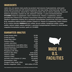 Ingredients & guaranteed analysis