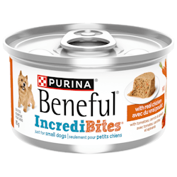 Benefulᴹᴰ IncrediBitesᴹᴰ avec du Vrai Poulet Pâté Nourriture pour Chiens